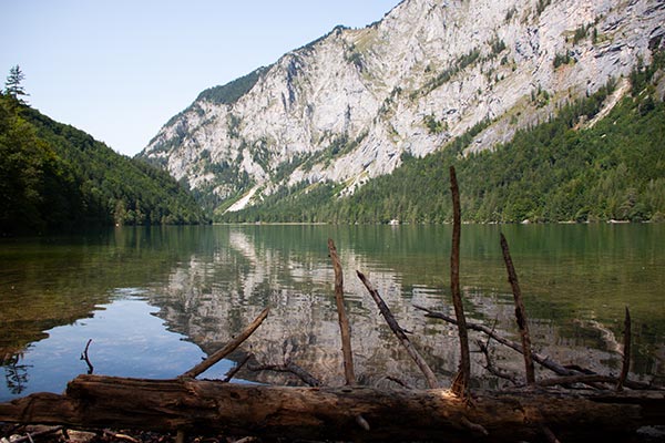 Blick auf den Leopoldsteiner See